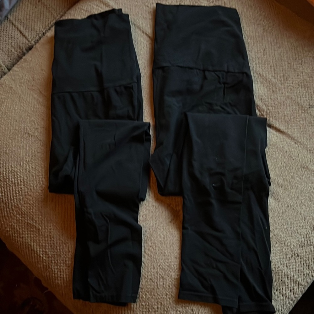 Angel Maternity leggings x2
